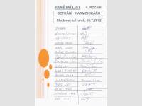 Pamětní list 20.7.12